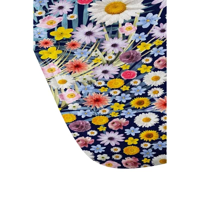 Iveta Abolina Flower Power Memory Foam Bath Mat - Deny Designs 4 Iveta Abolina Flower Power Memory Foam Bath Mat - Deny Designs - Image 2