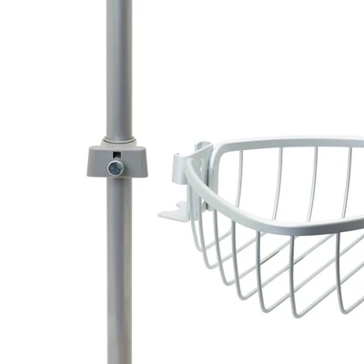 Neverrust Pole Caddy Aluminum - Zenna Home 3 Neverrust Pole Caddy Aluminum - Zenna Home