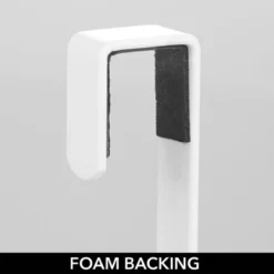 MDesign Steel Bath Over Cabinet Door Hair Tool Storage Organizer Basket -Bathroom Accessories Store GUEST cc725203 ca65 4355 8846 6f6a43331659