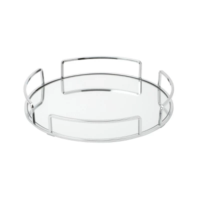 Modern Round Design Bathroom Tray Chrome - Home Details 4 Modern Round Design Bathroom Tray Chrome - Home Details - Image 2