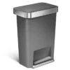 Simplehuman 45L Rectangular Liner Rim Plastic Step Trash Can -Bathroom Accessories Store GUEST d0e7331f 98f5 4a7f 96bb d598ce069ec3