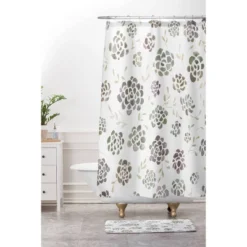 Kelli Murray Succulents Shower Curtain Green/Brown - Deny Designs -Bathroom Accessories Store GUEST d2e4b819 3f99 442e af26 d1aabfb666fa