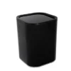 Acrylic Square With Rounded Edges Bathroom Waste Basket Black - Bath Bliss -Bathroom Accessories Store GUEST d3e42c7c d039 4380 be80 319fbd5ce6d0