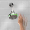 2.5 GPM Four Function Wall Mount Wave Sensor Shower Head With Temp LED - Tosca