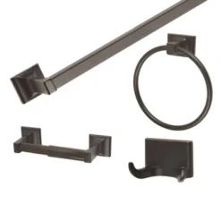 4pc Millbridge Bathroom Accessory Kit - Design House -Bathroom Accessories Store GUEST d431541e 006a 4f4a b1e7 6213ec72ec85