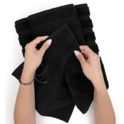 American Soft Linen 3 Piece Towel Set, 100% Cotton Bath Towels For Bathroom -Bathroom Accessories Store GUEST d462666f bc4d 485e ac43 341392924c91