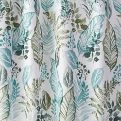 Sprouted Palm Shower Curtain Green - SKL Home
