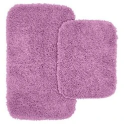 2pc Jazz Shaggy Washable Nylon Bath Rug Set - Garland -Bathroom Accessories Store GUEST d73a5030 48b0 4dd6 9c3b 3aaaeb399ac1