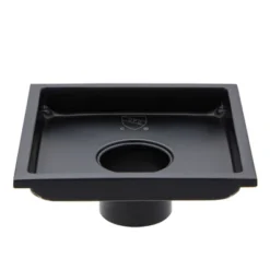 Built Industrial 5.8-Inch Stainless Steel Square Shower Drain Cover For Bathrooms, Showers, And Sinks, Floor Drain With 2 In Bottom Outlet Matte Black 9 Built Industrial 5.8-Inch Stainless Steel Square Shower Drain Cover For Bathrooms, Showers, And Sinks, Floor Drain With 2 In Bottom Outlet Matte Black -Bathroom Accessories Store GUEST d73bed2c 1b73 4aed 8830 904dfc03d6c8