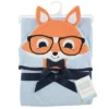 Hudson Baby Infant Boy Cotton Animal Hooded Towel, Nerdy Fox, One Size -Bathroom Accessories Store GUEST d7970f1a 51c6 4059 a6eb 4cb3b394dca3