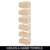 MDesign Metal Wall Mount Bathroom Towel Rack Holder, 6 Levels -Bathroom Accessories Store GUEST d9030cd9 c349 4b36 9622 9810d5863070