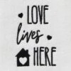 2pk Love House Hand Towel Set White - SKL Home