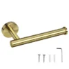 Unique Bargains Bathroom Rustproof Stainless Steel Brushed Fixed Toilet Paper Holders -Bathroom Accessories Store GUEST da0408dc bb36 4431 a357 3f001a07a259