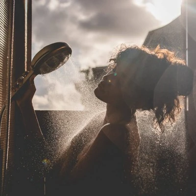 Nebia Corre Four Function Fixed Shower Hand Bathroom Hardware Set Brushed Gold - Brondell 3 Nebia Corre Four Function Fixed Shower Hand Bathroom Hardware Set Brushed Gold - Brondell