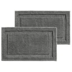 MDesign Soft Microfiber Non-Slip Spa Mat Rug, 34" X 21" -Bathroom Accessories Store GUEST dbaceb4a 8261 4397 9a66 15aa29b3aea3