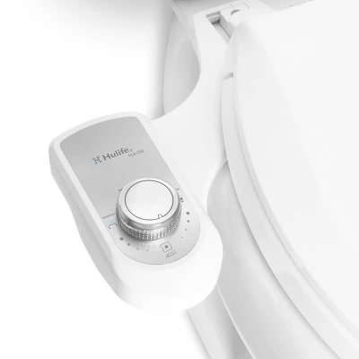 Non-Electric Bidet Attachment With Dual Nozzle And Cold Water White - Hulife 3 Non-Electric Bidet Attachment With Dual Nozzle And Cold Water White - Hulife