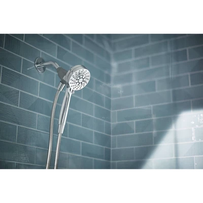 Magnetix Engage 6-Function Dial Handheld Showerhead Chrome - Moen 12 Magnetix Engage 6-Function Dial Handheld Showerhead Chrome - Moen - Image 10