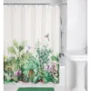 Palm Valley Shower Curtain White/Green - Allure Home Creations -Bathroom Accessories Store GUEST df9e2caa fdd0 4ed2 9bf8 7b3835e5a1ca