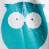 Bright Eyes Shower Curtain Teal/Gray - Moda At Home