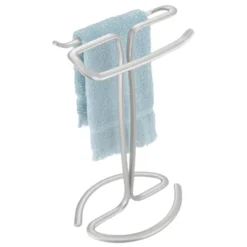 MDesign Fingertip Towel Holder For Bath Vanity Countertop -Bathroom Accessories Store GUEST e192765c 1281 4c91 988b b0f242188888
