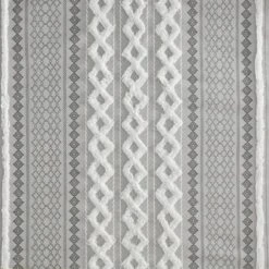 72"x72" Imani Chenille Striped Cotton Printed Shower Curtain -Bathroom Accessories Store GUEST e37f4828 de74 4baf a3b9 660200e4ba8f