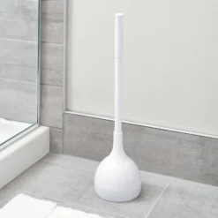 Una Plunger And Storage White - IDESIGN -Bathroom Accessories Store GUEST e525d0ac f04c 49c6 9f25 ff00611955b5