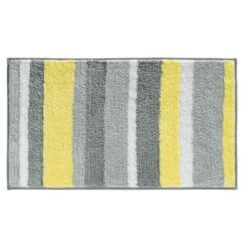 MDesign Striped Microfiber Bathroom Spa Mat Rugs/Runner, Set Of 3 -Bathroom Accessories Store GUEST e695b1e3 f090 4b87 9c3e 794b60d65a5d