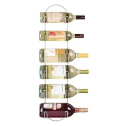 MDesign Metal Wall Mount Bath Towel Storage Organizer Rack, 6 Shelves -Bathroom Accessories Store GUEST e932e965 6f42 4b30 b050 d73d1b9f039b