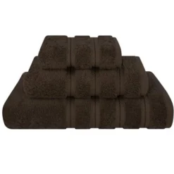 American Soft Linen 3 Piece Towel Set, 100% Cotton Bath Towels For Bathroom -Bathroom Accessories Store GUEST eb2d0b03 b063 4a37 9610 33e2b91ee7ad