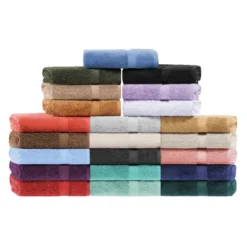Premium Cotton 800 GSM Heavyweight Plush Luxury 9 Piece Bathroom Towel Set By Blue Nile Mills -Bathroom Accessories Store GUEST ecb7ce9d 05c7 4203 805a 3fdf8d180728