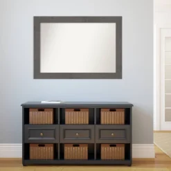 42" X 30" Non-Beveled Rustic Plank Gray Bathroom Wall Mirror - Amanti Art 13 42" X 30" Non-Beveled Rustic Plank Gray Bathroom Wall Mirror - Amanti Art -Bathroom Accessories Store GUEST ed24e599 c64c 4d88 af81 9efc1a00cea2