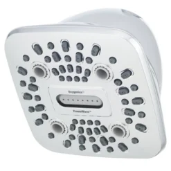 4.5" PowerWave 6 Spray WaterSense Shower Head - Oxygenics -Bathroom Accessories Store GUEST f09a025f b0a9 4047 a643 3aa44e8573e5