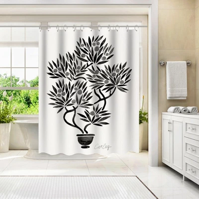 Americanflat 71" X 74" Shower Curtain Style 1 By Cat Coquillette - Available In Variety Of Styles 3 Americanflat 71" X 74" Shower Curtain Style 1 By Cat Coquillette - Available In Variety Of Styles