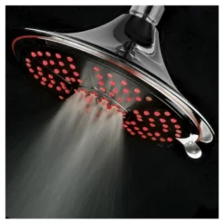 8" LED Color Changing Showerhead Chrome - DreamSpa -Bathroom Accessories Store GUEST f168ca77 deff 493e be9c 2d11ea6cffc8