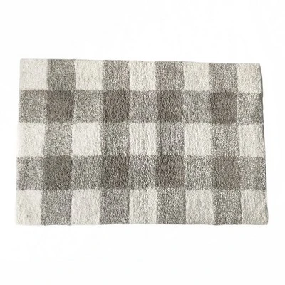 Farmhouse Living Buffalo Check Bath Rug - 20"x30" - Elrene Home Fashions 5 Farmhouse Living Buffalo Check Bath Rug - 20"x30" - Elrene Home Fashions - Image 3