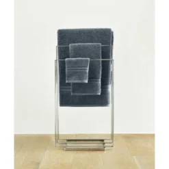 6pc Liam Washcloth Set Sapphire - Blue Loom -Bathroom Accessories Store GUEST f3bd12d7 a037 4c70 909a 5d06a45ea354