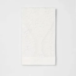 Ogee Towel White - Threshold™ -Bathroom Accessories Store GUEST f416c813 e286 4b86 805f 0a62da98ffc5