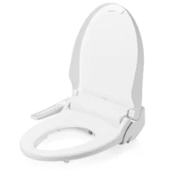 Swash Select EM417 Sidearm Bidet Seat With Warm Air Dryer Round White - Brondell -Bathroom Accessories Store GUEST f45765b6 180c 4134 9435 61a4133d9d7b