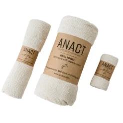 Anact Hemp And Organic Cotton Fast Drying Bath Towel 2pk -Bathroom Accessories Store GUEST f4ea4d86 c36e 46ff 9073 2a3c2564212b