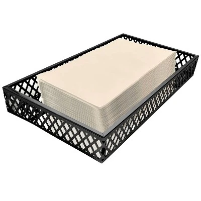 Mesh Guest Towel Tray Black - Popular Bath Popular Home 3 Mesh Guest Towel Tray Black - Popular Bath Popular Home