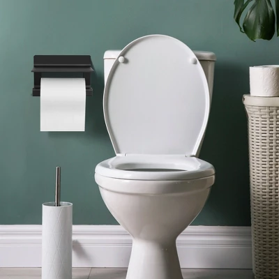 Unique Bargains Toilet Self Adhesive With Phone Shelf Bath Accessories Fixed Toilet Paper Holders 3 Unique Bargains Toilet Self Adhesive With Phone Shelf Bath Accessories Fixed Toilet Paper Holders