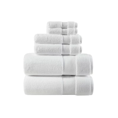 6pc Splendor Cotton Bath Towel Set - Madison Park 12 6pc Splendor Cotton Bath Towel Set - Madison Park - Image 10
