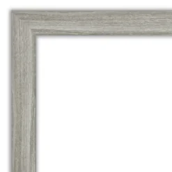 44" X 34" Dove Graywash Framed Bathroom Vanity Wall Mirror - Amanti Art -Bathroom Accessories Store GUEST f8422170 893f 411d 8db7 c6326313da7c