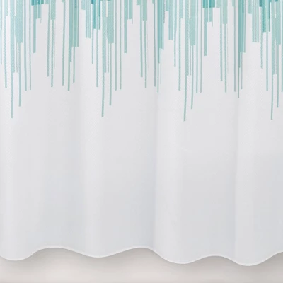 Avenue Shower Curtain Teal - Allure Home Creations 5 Avenue Shower Curtain Teal - Allure Home Creations - Image 3