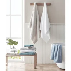6pc Island Retreat Bath Towel Set Blue - Tommy Bahama -Bathroom Accessories Store GUEST f9eff846 7285 470f 90bc 0c6902d16cd4