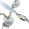 High Pressure 50 Mode Rain And Handheld Three Way Shower Head Combo Nickel - Aquabar 2 High Pressure 50 Mode Rain And Handheld Three Way Shower Head Combo Nickel - Aquabar -Bathroom Accessories Store GUEST fa6f0778 c2c3 4b6d 8c5d d02219bed8e4