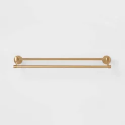 Casual Double Towel Bar - Threshold™ -Bathroom Accessories Store GUEST fc8799f2 c04a 40a3 89fe 57faff365494