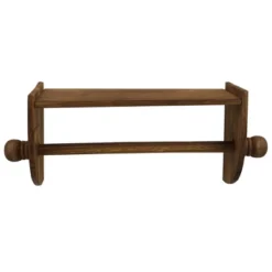 Home Basics Quick Install Rustic Pine Wood Wall Mounted Paper Towel Holder With Flat Top, Brown 13 Home Basics Quick Install Rustic Pine Wood Wall Mounted Paper Towel Holder With Flat Top, Brown -Bathroom Accessories Store GUEST fcbbd358 43d6 4ed1 9e00 54b681991212