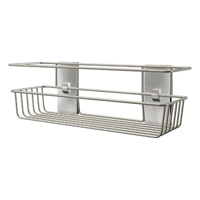 Command Metal Shower Caddy Satin Nickel 3 Command Metal Shower Caddy Satin Nickel