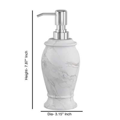 Compton Liquid Soap Dispenser - Nu Steel 3 Compton Liquid Soap Dispenser - Nu Steel